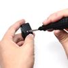Surf turtle Flame Retardant Gear Switch 2 Pcs 125V 3A Inline Cord Switch,Black On/Off Thumbwheel Actuator Switches Replacement for 18/2 SPT-2 Lamp