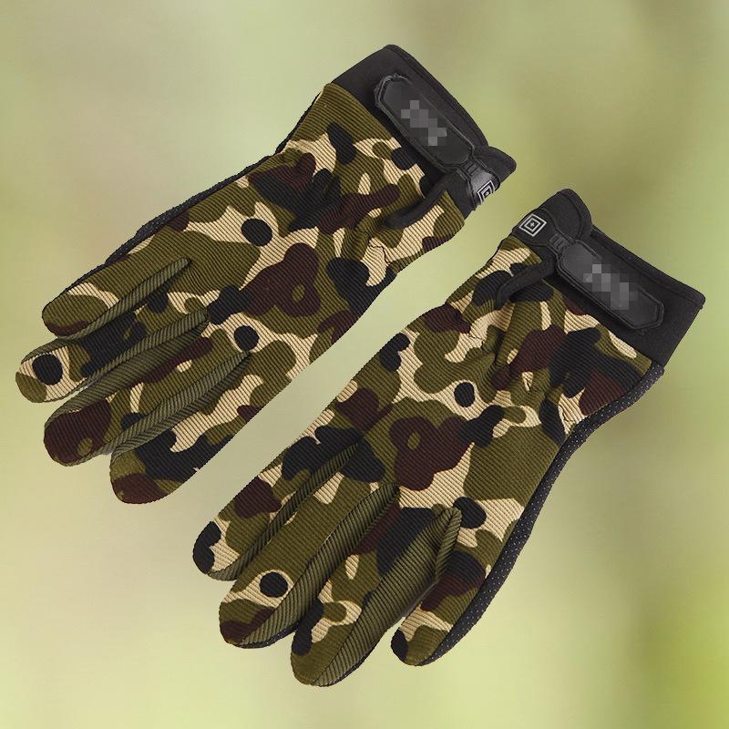 Long Finger Gloves Men's Cycling Self-propelled Motorcycle Outdoor Sports Gloves