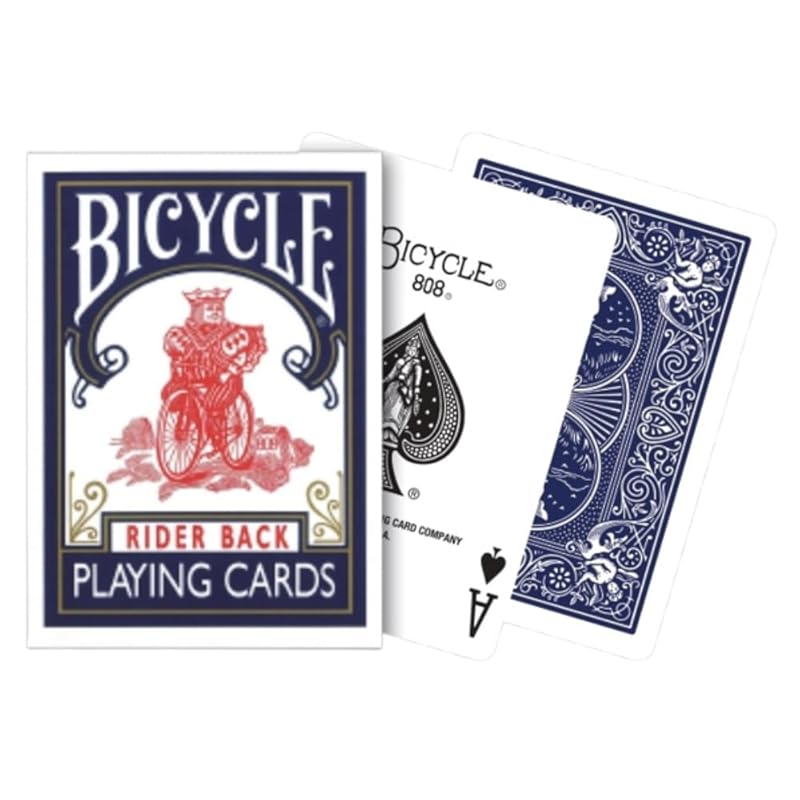 Playing Card Bicycle Rider Back Blue PC808B