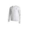 Nike Emoji Patch Long Sleeve Crew Neck T-Shirt Men Tops White DJ4135-100