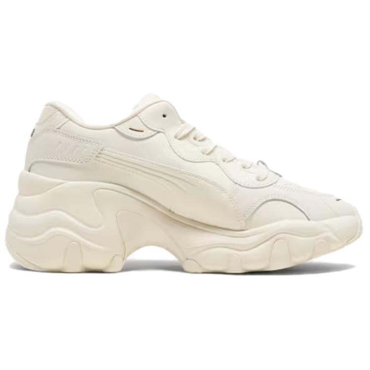 Puma Pulsar Wedge Collegecore Women Sneakers Cream Frosted-Ivory Whisp-Of-Pink 400492-01