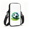 Watercolor Soccer Ball Sports Art Crossbody Phone Bag, Lightweight Cell Phone Sling Purse with Adjustable Strap, Fashion Shoulder Bag for Christmas Gi