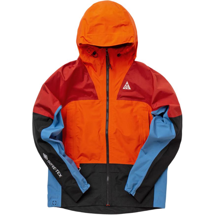 Nike Spliced Hooded Zip-Up Jacket With Letter Print Women Jackets Multicolor DB8149-817