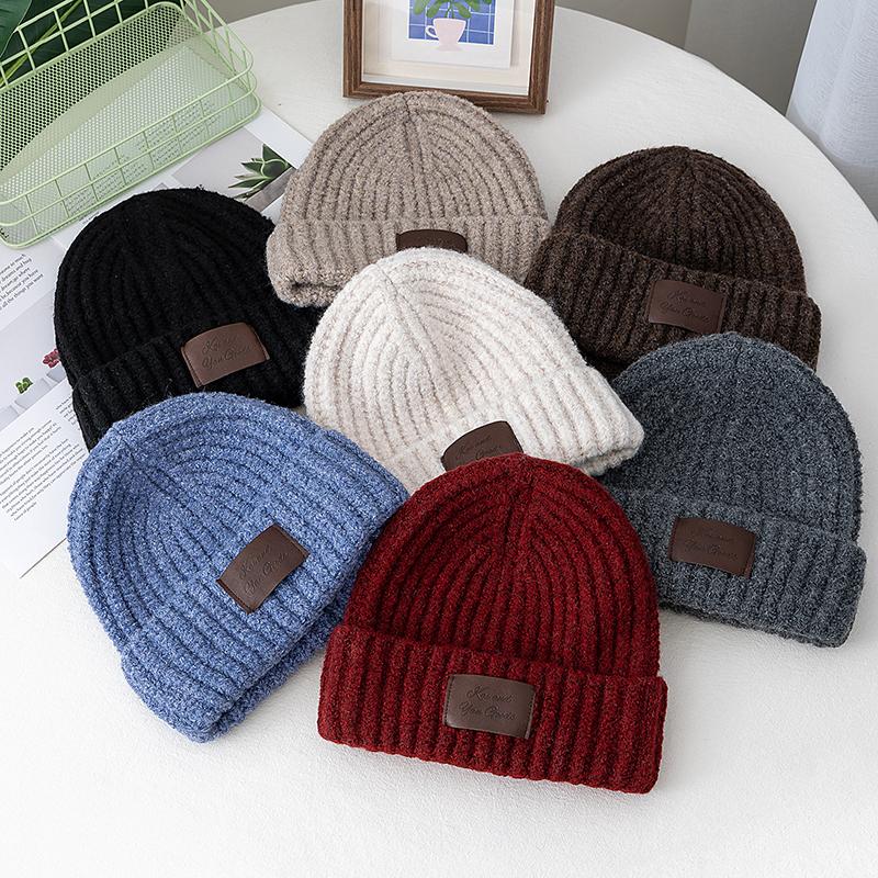 Nowy Styl Moda Damska Czapka Zimowa Stylowe Miękkie Czapki Beanie Dla Kobiet Streetwear Outdoor Ciepłe Czapki Dzianinowe