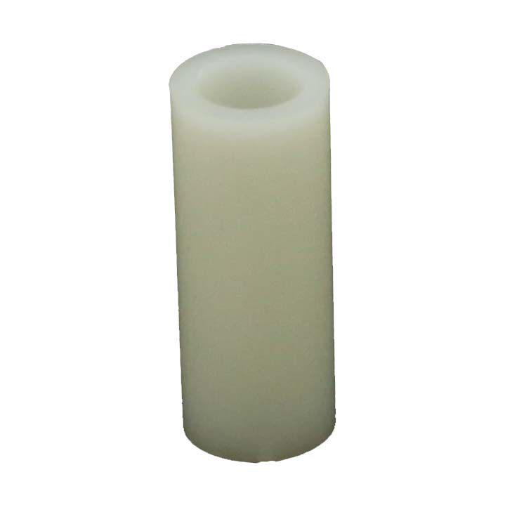 M8 14-8.2 ABS Insulating Gasket, Straight Hollow Cylinder, Black/White.