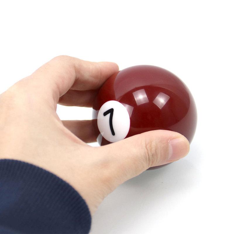 Pool Ball Billiard Shift Knob Universal Stick Shifter Knobs for Car SUV Bus Truck, Brown 7