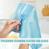 Tatuo 18 Pcs Microfiber Cloth Glass Cleaning Polishing Cloths (16 X 16) Microfiber Cloth for Glasses Reusable Cleaning Towels for Windows Windshields