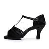 Fashion Ballroom-Dance Women Latin Dance Shoes Tango Soft Sole Jazz Shoe Girls Salsa Shoes 5/7cm Heels Practice Sandals