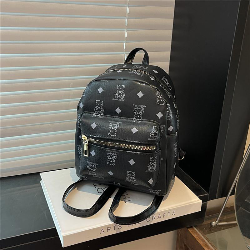 New Fashion Trend Casual Versatile Backpack Beautiful Commuter Student School Bag Ladies Bag