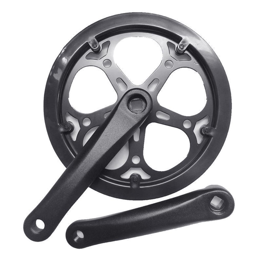 Folding Bike Crankset Chainring 52T/48T/40T Road Bicycles Chainwheel Crankset Folding Bike Chainring Replacement Parts