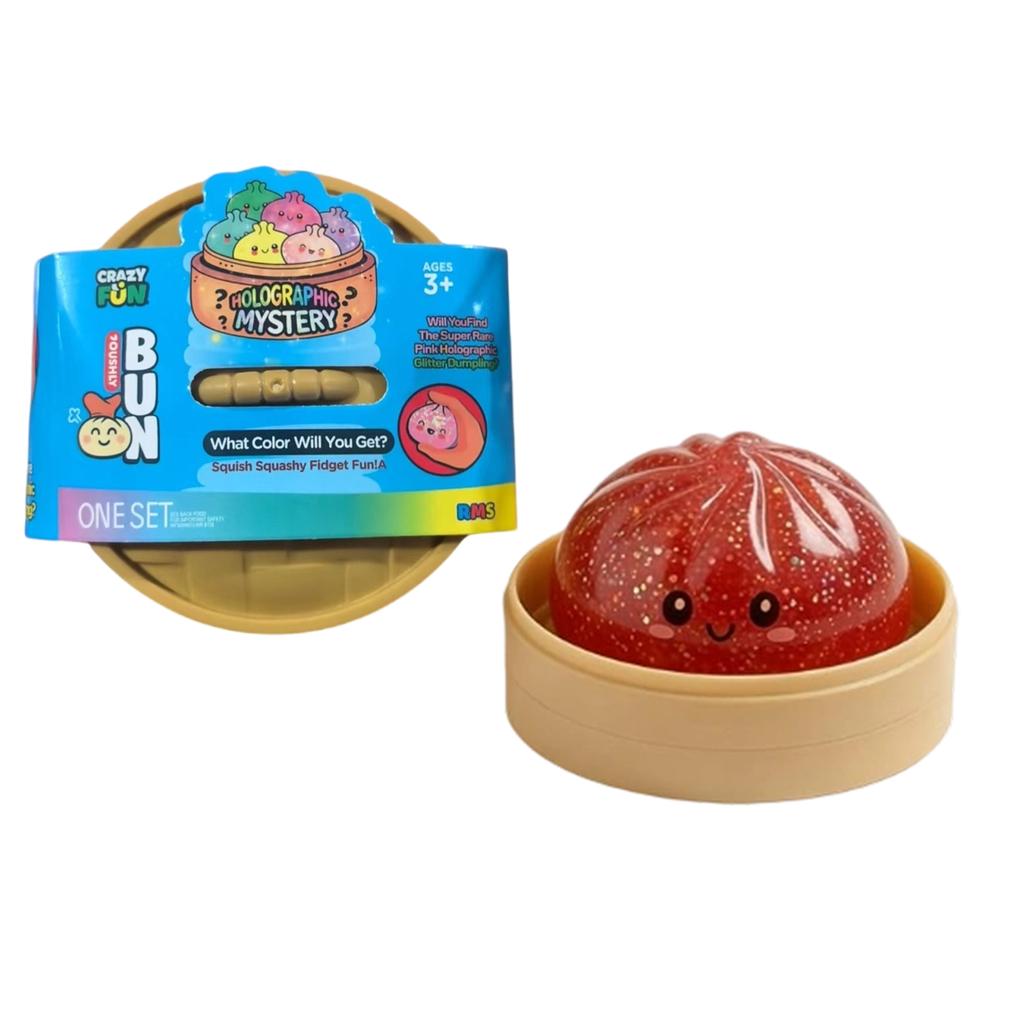Extra Large Squeezable Steamed Bun Toy - Realistic Steamed Bun