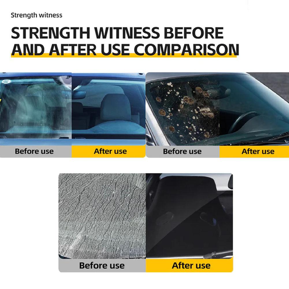 Car Glass Polishing Liquid Upgraded Cerium Oxide Degreasing Film Coating Remover For Windshield Window Cleaning Accessory