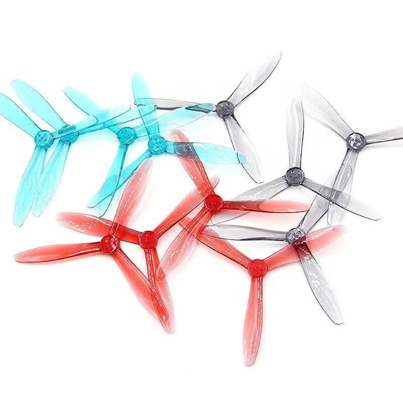 Xinyuantuo T4944 4-inch 3-Blade FPV Drone Propellers (2 Pairs)