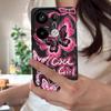 Coole Mädchen Schmetterling Malerei Hülle Für Xiaomi 14T 13T 11T Pro Funda Redmi Note 14 13 12 11 Pro 5G 4G Lederstruktur Silikonabdeckung