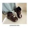 Baby Girl Fleece Lined Princess Ankle Boots Toddler Walker Shoes