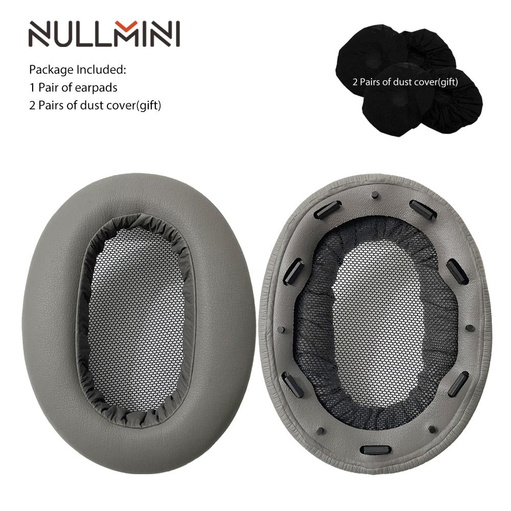 

NullMini Replacement Earpads for Sony MDR-1AM2 Headphones Sleeve Headband Earphone Earmuff сірий