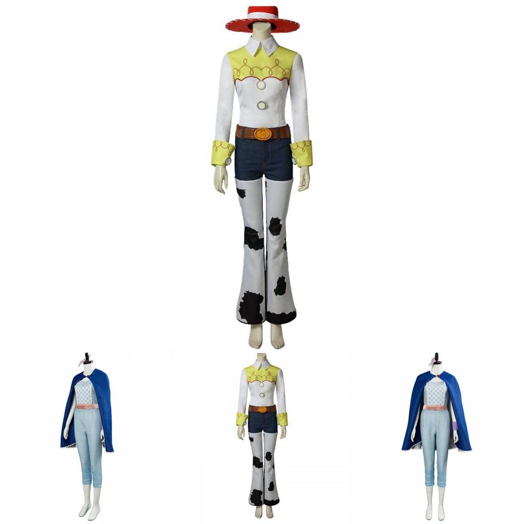Get Ready For Adventure With Toy Story Woody Bo Peep Jessie Cosplay Stage Costumes