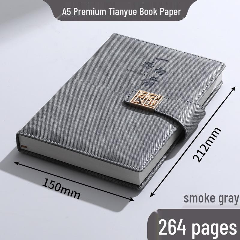 A5 Custom Strap Diary Notebook with Logo in Gift Box
