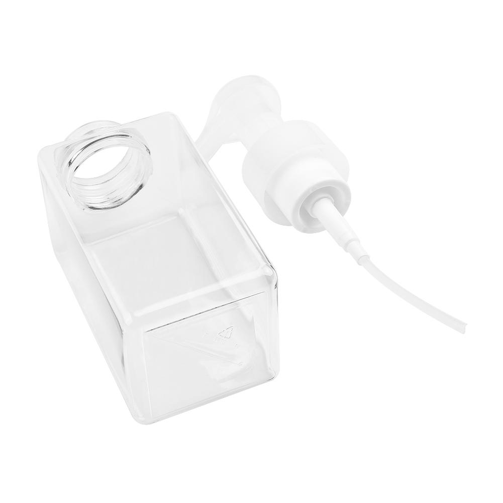 Butelka z pompką do łazienki 450 ml Przezroczysty plastik Wielokrotnego użytku Podróżny dozownik Mydło Pieniące się Piana Kuchnia Pusta Praktyczna