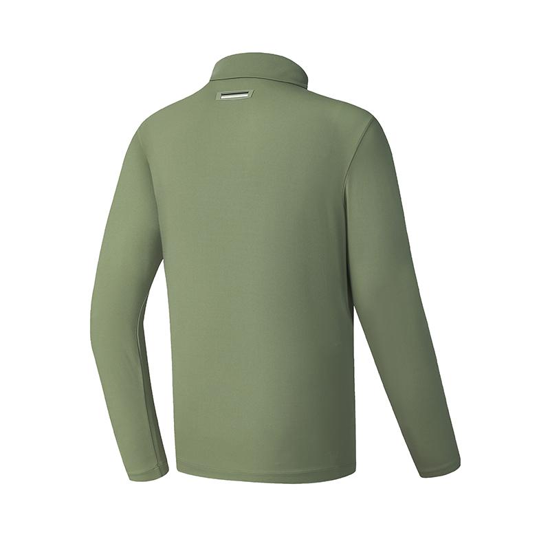 Fila Golf Knitted Fabric Long Sleeved Polo Shirt Men's A11M545220FKK