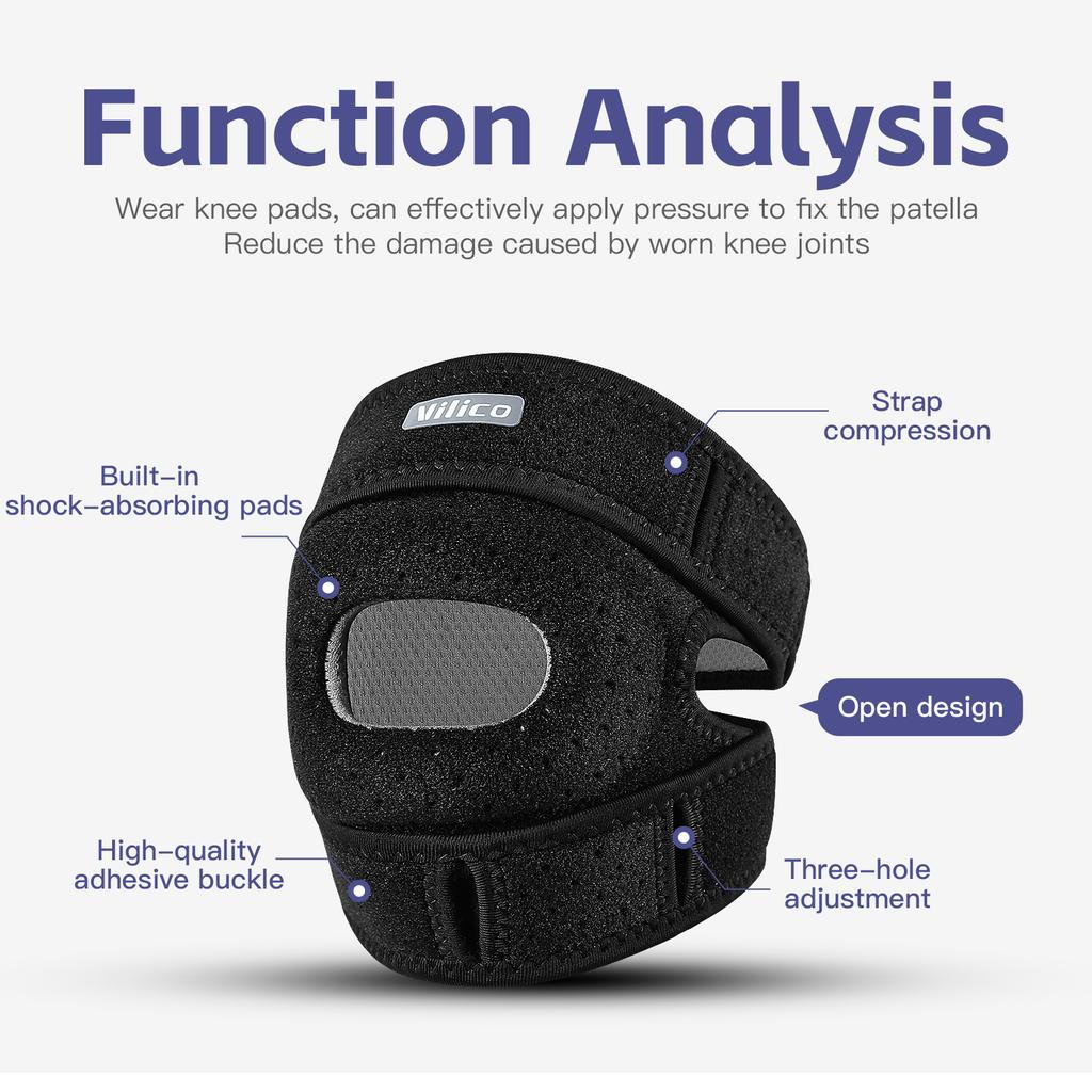 Sports Patella Strap Knee Support for Running Jump Rope Fitness Professional Meniscus Protection Equipment