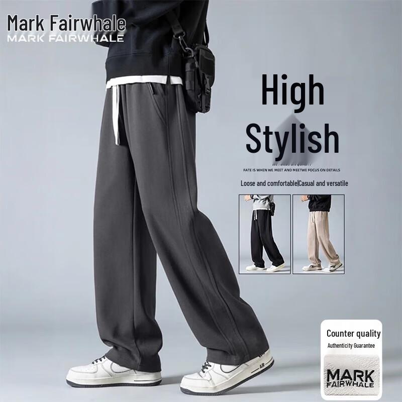 

Mark Huafei Men s Loose Straight Casual Pants M