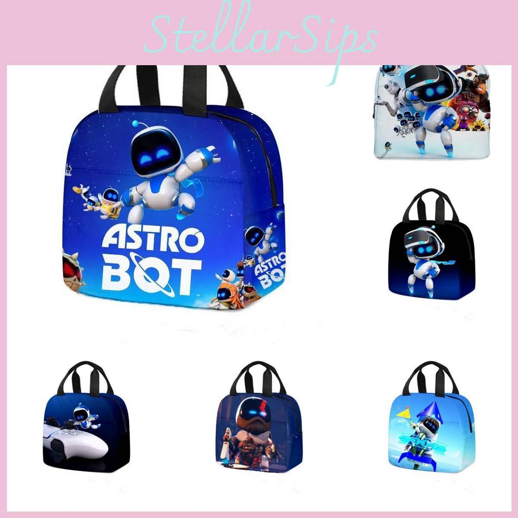 Borsa Pranzo Astro Bot Con Isolamento in Foglio di Alluminio Grande Capacità Per Bambini e Adulti