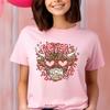 Howdy Valentine T Shirt Western Retro Valentines Day Cowgirl Vintage Casual Comfortable Unisex Breathable Slightly