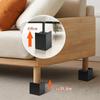 Height-adjustable Extension Legs, 2-way, 8cm/10.4cm, for Raising the Height of Kotatsu, Beds, Tables, Sofas, Desks, and Kotatsu. Also Suitable As a Wa