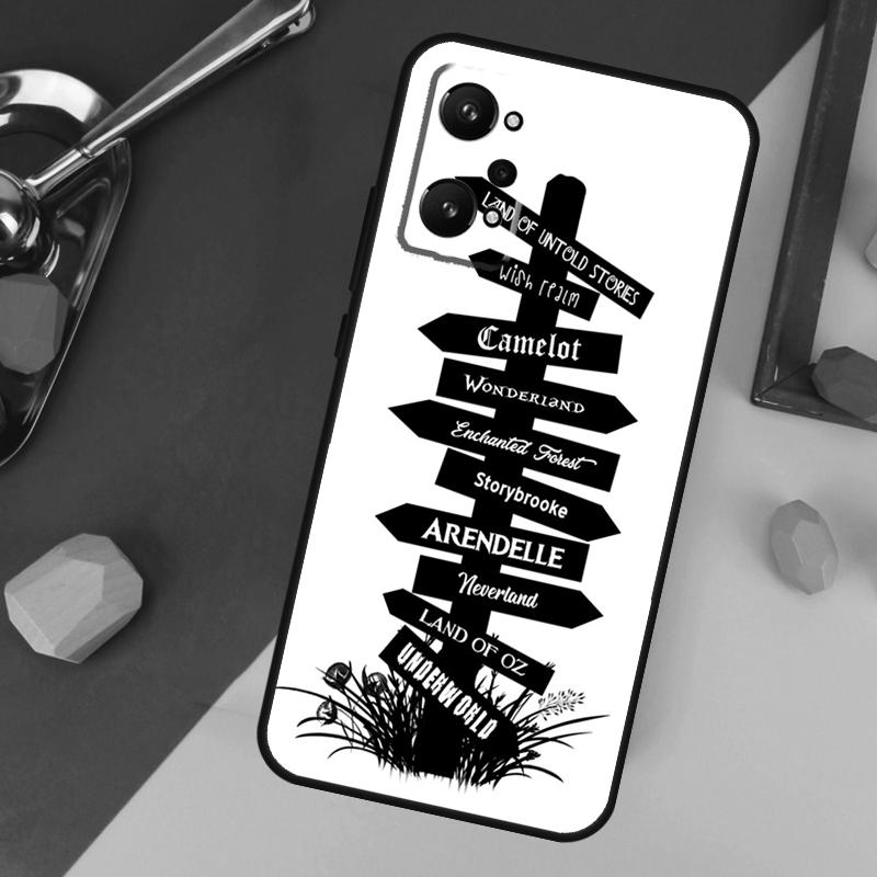 Once Upon A Time Case For Realme C67 C75 C61 C55 C53 C51 C21Y C25S 10 11 12 13 14 Pro Plus GT 6T 6 5 GT7 Pro