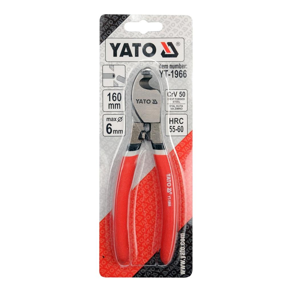 Yato Logo Chrome Vanadium Steel Cable Cutter