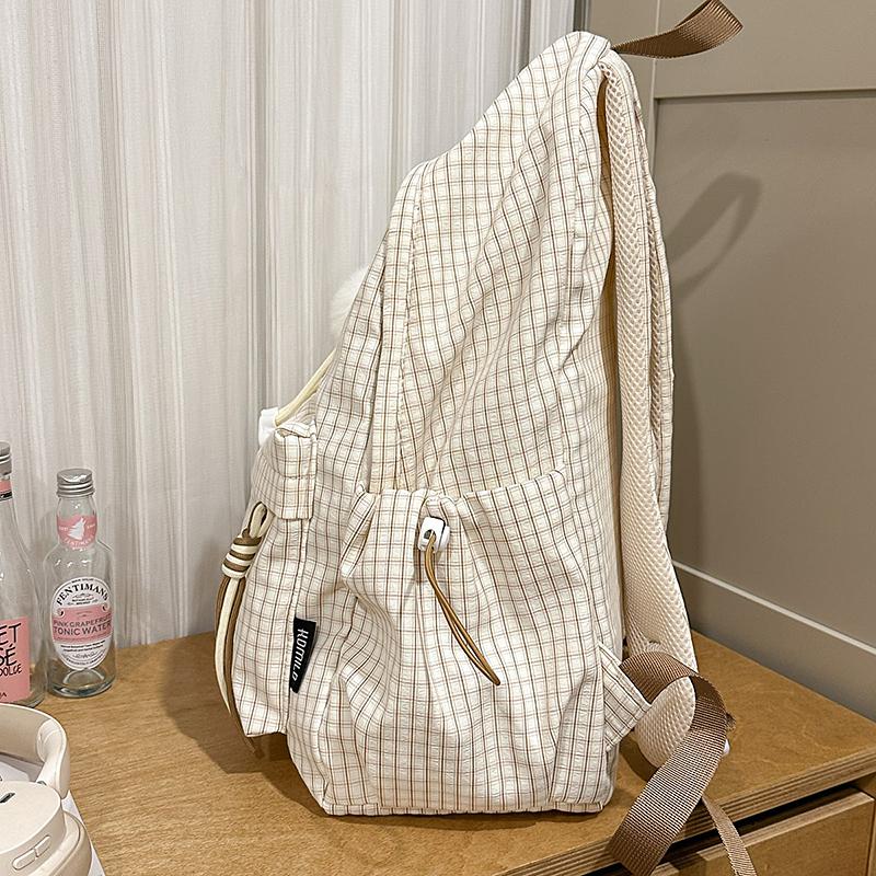 Rucksack Student Gestreift Rucksack mit großer Kapazität