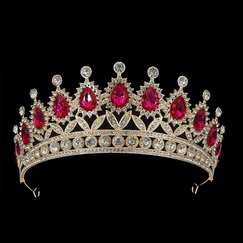Bridal Jewelry Princess Style Headband Headband Wedding Hair Accessories Birthday Crown Performance Crown