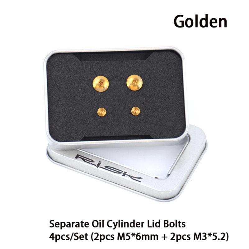 Oil Cylinder Lid Bolts Fixed Screw Titanium Alloy Xt Bicycle Brake Bolt For Bike Brake Lever