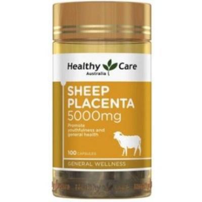 Healthy Care Sheep Placenta Nutrient 5000mg 100 Tablets, 100 Tablets, 1 Unit