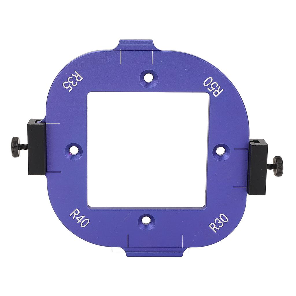 Woodworking Round Corner Radius Template Aluminum Alloy R30 R35 R40 R50 Router Table Corner Radius