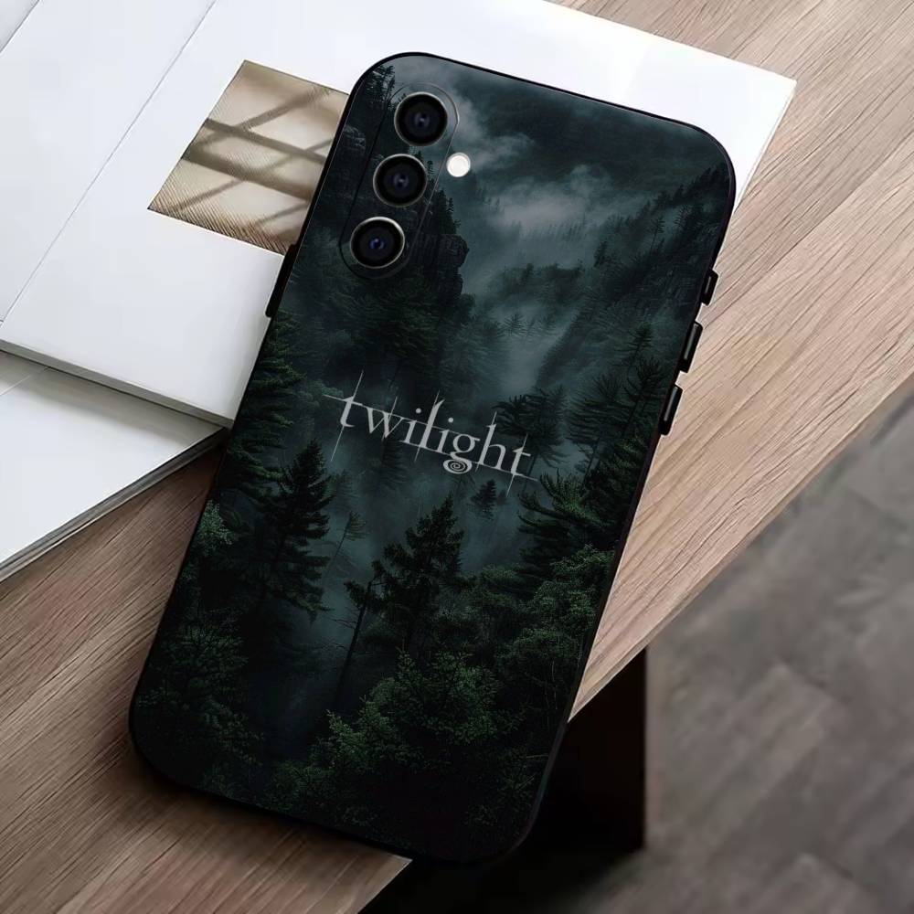 T-Twilight Saga Edward Phone Case For Samsung Galaxy A73,A72,A71,A70,A53,A52,A51,Others Soft Black Cover