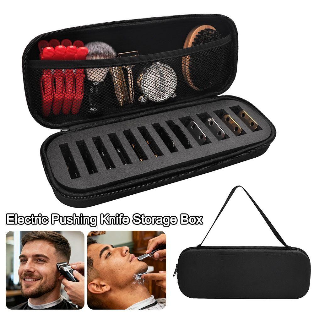 NEW Shockproof Beard Trimmer Organizer Hard Shell Waterproof Razor Travel Case Large Capacity Shaver Bag Travel