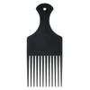 1 Stück Breite Zähne Bürste Pick Kamm Gabel Haarbürste Einsatz Haar Pick Kamm Kunststoff Getriebe Kamm Für Lockiges Afro Haar Styling Werkzeuge
