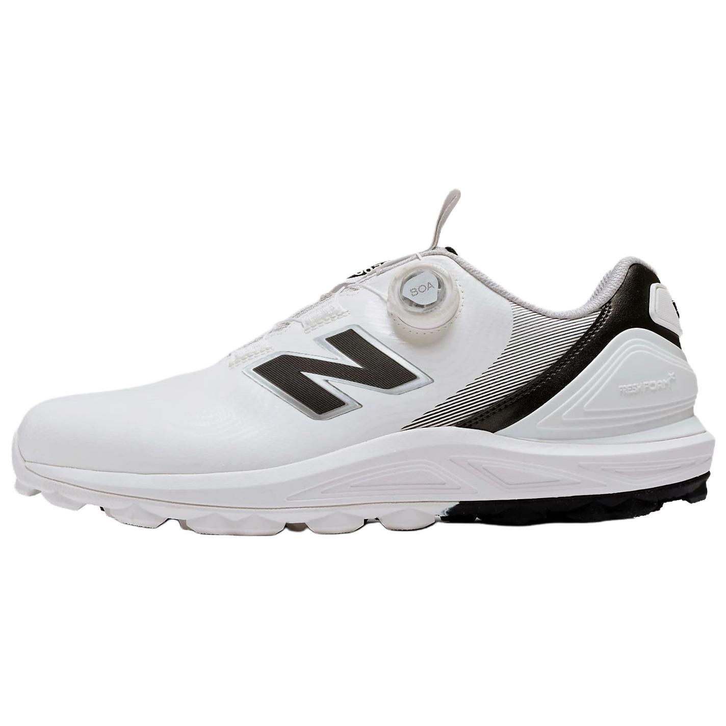 New Balance Nb 2500 Fresh Foam X 2500 V5 Sl Boa Comfortable Fit Golf Shoes Men sneaker White Black UG2500BA 44