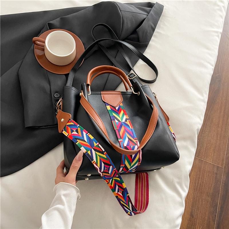 Women's Bag 2025 Summer New European and American Fashion Four-piece Set Mother and Child Bag Portable Shoulder Messenger Bag Bucket Tote Bag