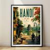 Hoi An Travel Poster Print Angers Travel Poster Print Wall Decor Canvas Painting Hanoi Travel Poster Seville Travel Poster Print