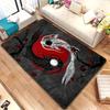 Chinese 3D Tai Chi Bagua Yin Yang Bathroom Mat Anti-slip Long Strip Cushion Bedroon Mat Welcome Doormat for Living Room, Kitchen