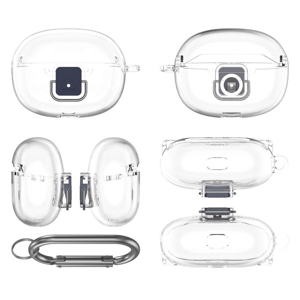 with Keyring Earphone Case Anti-Fall Headphone Protective Case for SHOKZ Open Dots ONE Travel