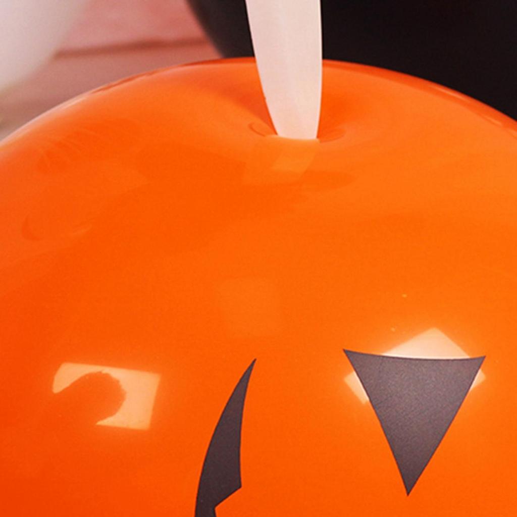 Inflatable Pumpkin Balloons Decorative Halloween Pumpkin Lamp with LED Bright