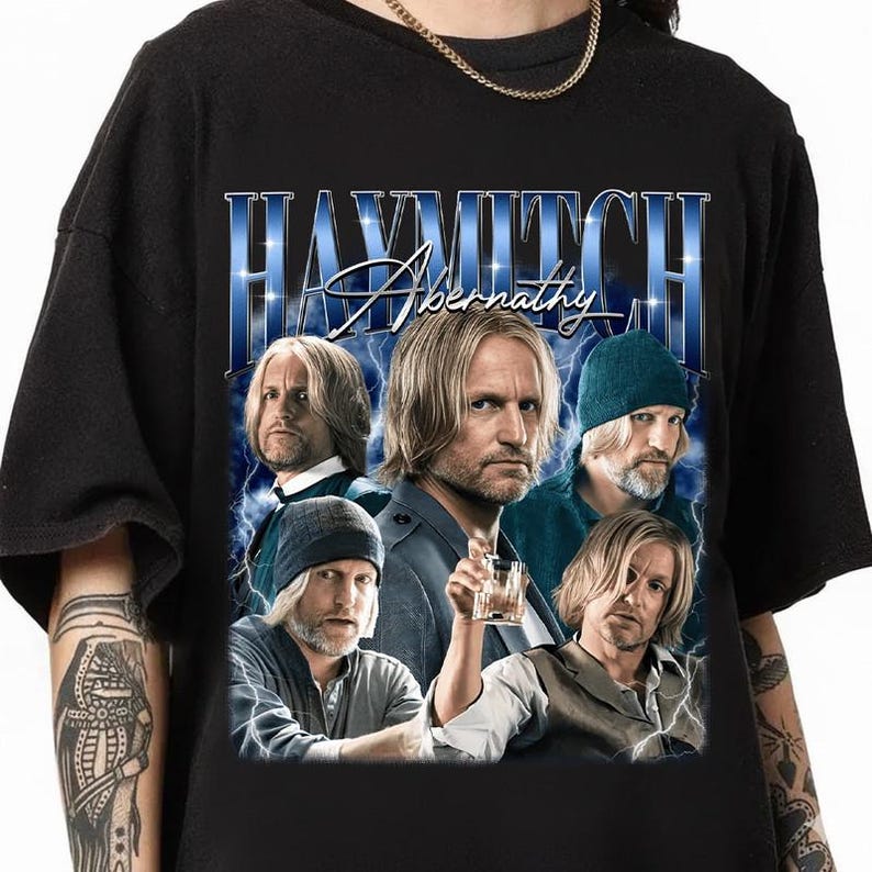 

Haymitch Abernathy Bootleg Vintage Unisex T-Shirt, Retro 90 s Haymitch Abernathy Homage Unisex T-Shirt XXL