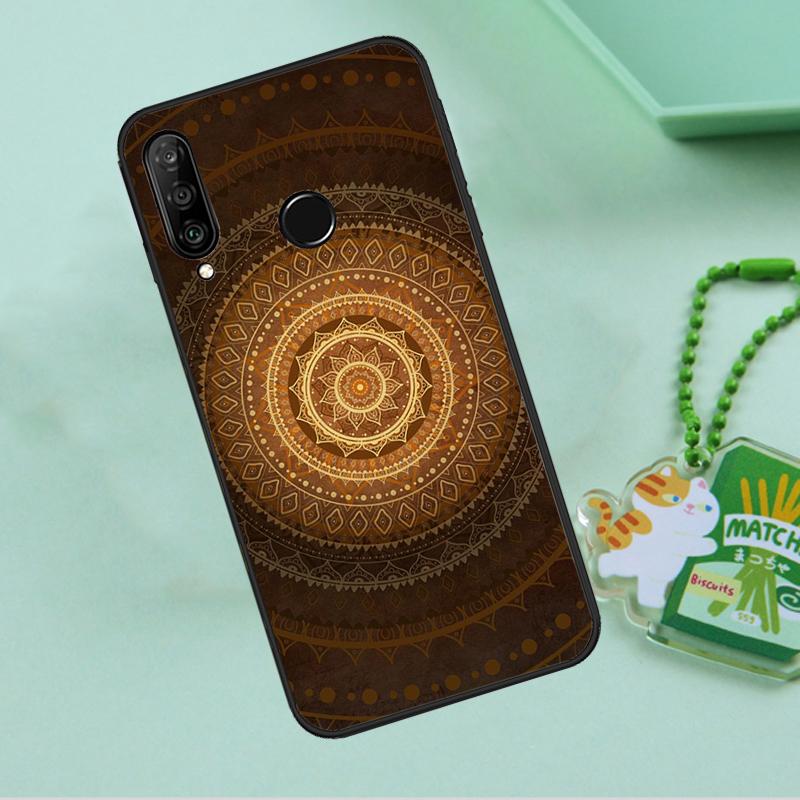 Indian Pattern Mandala For Huawei Nova 8i 11i 12i 12s 9 10 SE Y90 Y60 Y70 Y72 Y61 Y91 P20 P30 P40 Lite P60 Pro Case