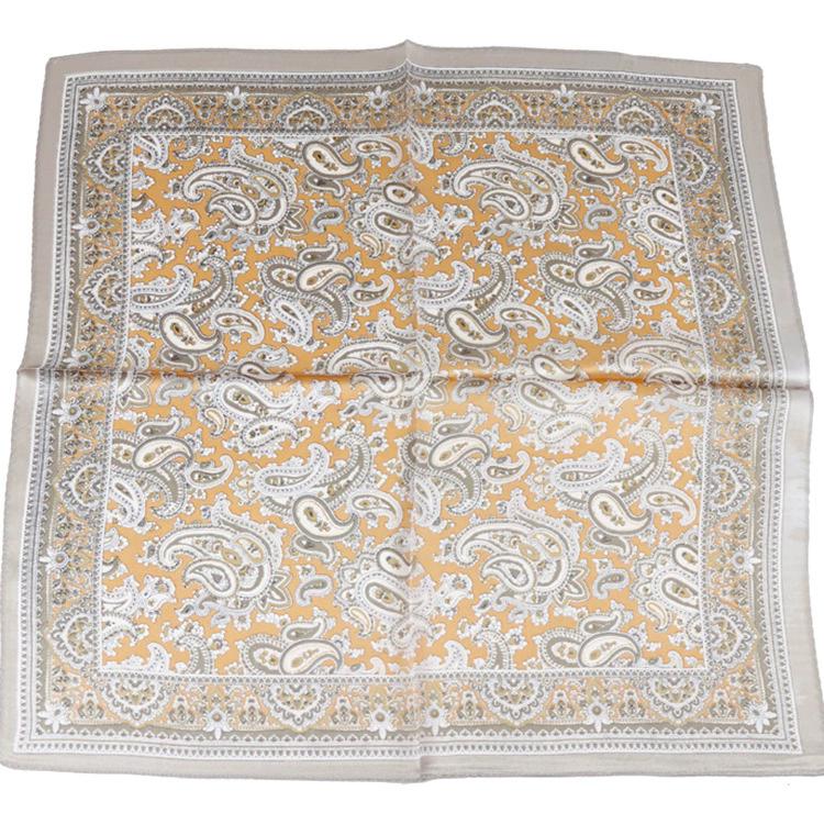Neuer 100% Naturseide Schal Halstuch Foulard Damen Bandana Schals Frauen Hijab Schal Wickeltuch Quadratisches Kopftuch
