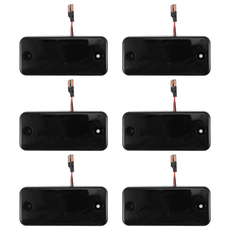 6X Smoked LED Side Marker Light For Fiat Ducato Citroen Iveco Daily DAF чёрный