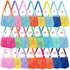 Foldable Sand Away Beach Mesh Bag for Kids, Portable Storage Bag for Beach Toys & Clothes, Versatile Organizer Also Used As Women Cosmetic Makeup Bag